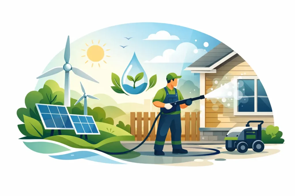 Eco Friendly Power Washing That Protects Property