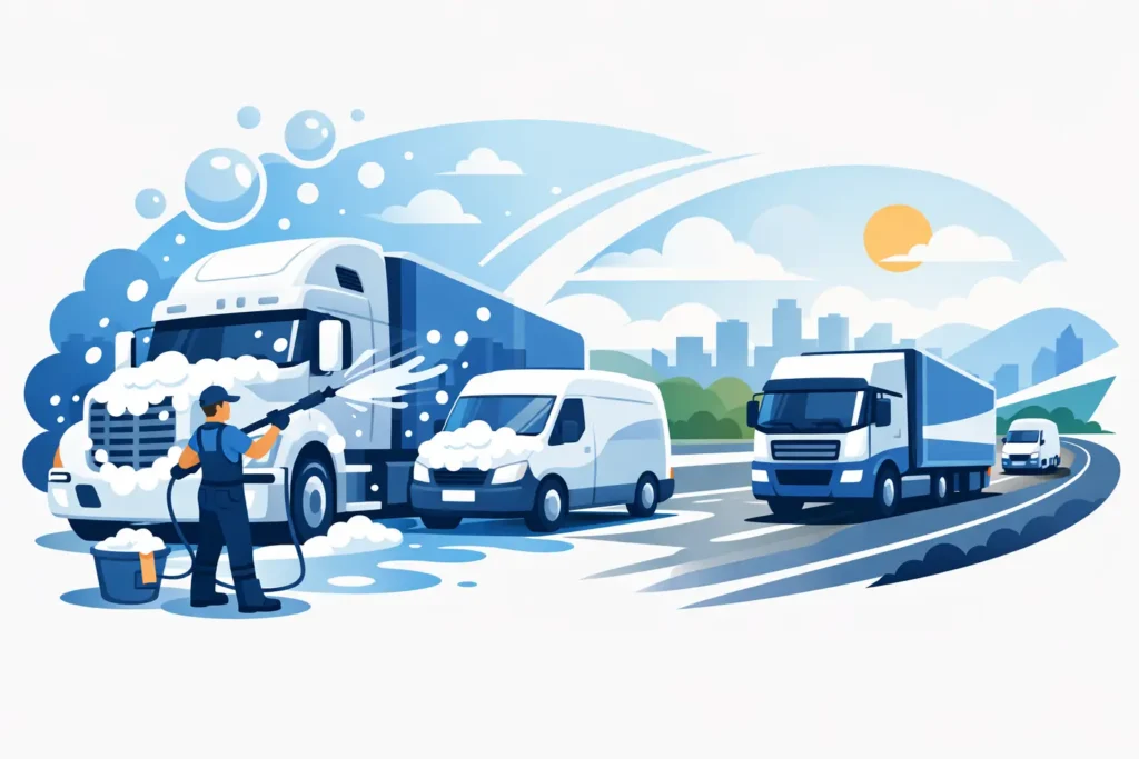 Fleet Washing That Keeps Your Business Moving