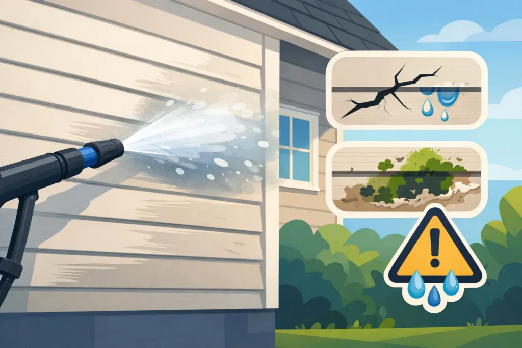 Is Pressure Washing Safe for Siding? Know the Risks