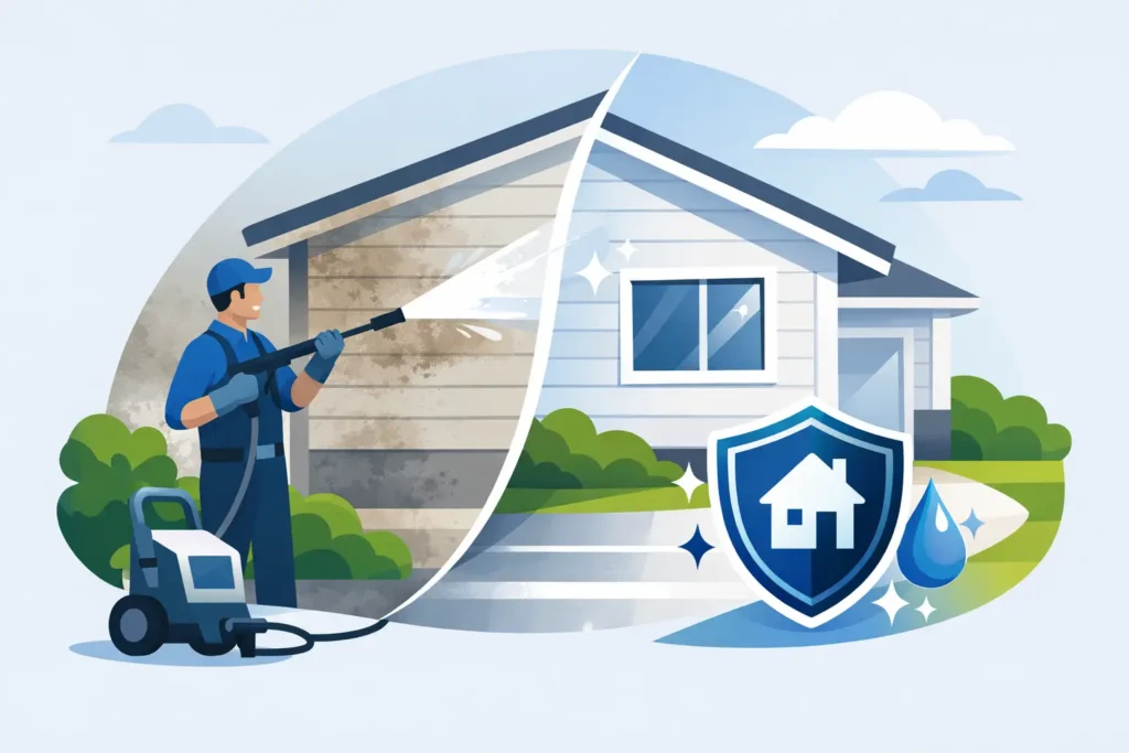 Pressure Washing That Protects Your Property